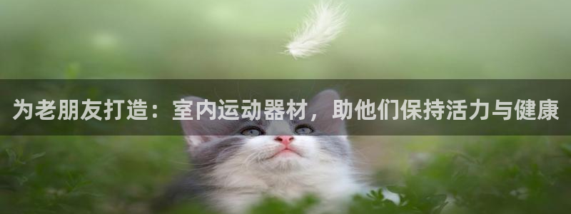 注册征途国际：为老朋友打造：室内运动器材，助他们保持活力与健